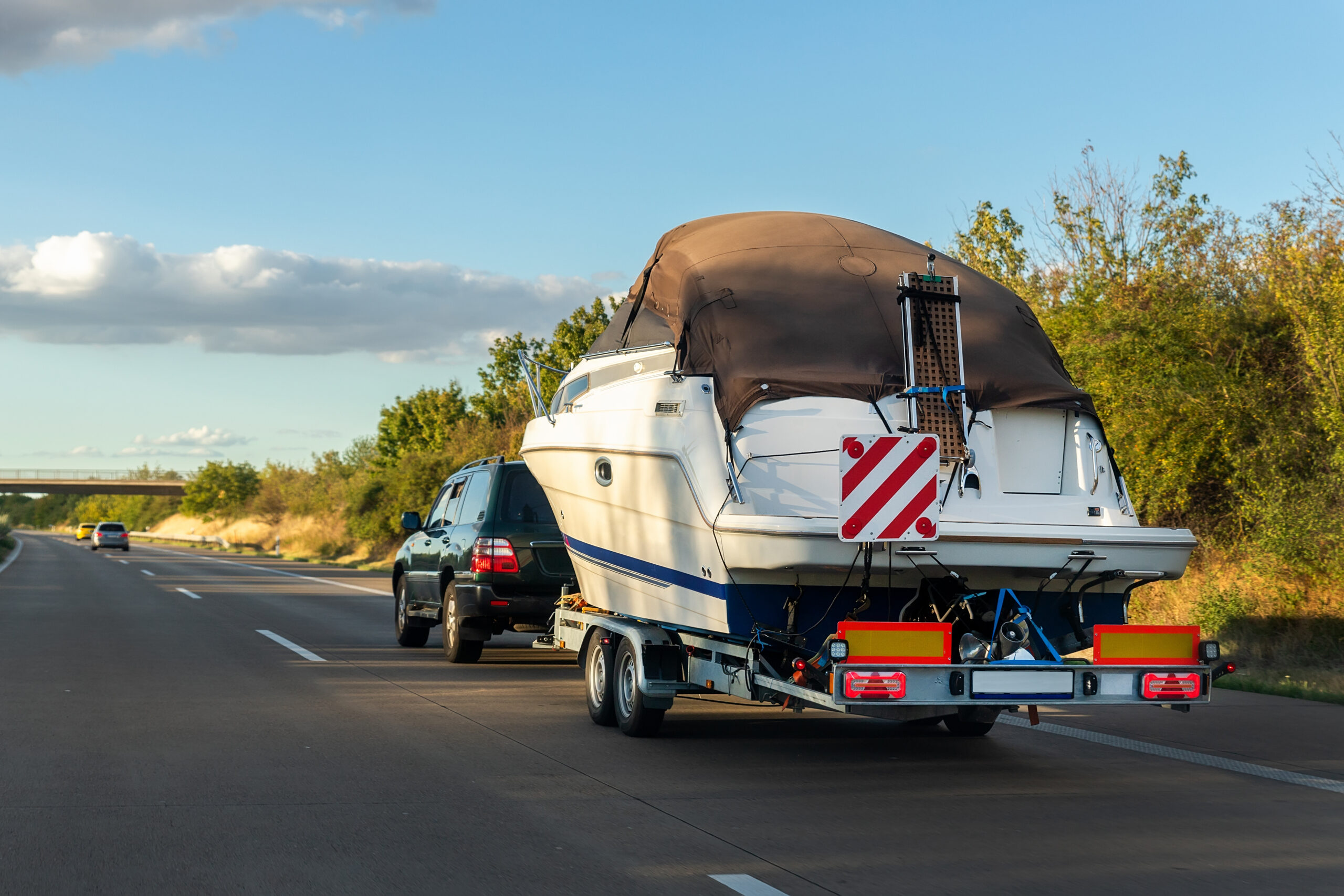 Protected boat storage solutions at Penn Green Auto Tags